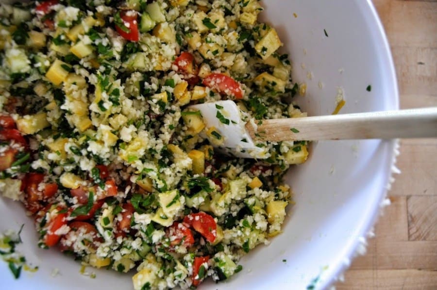 Cauliflower Tabbouleh