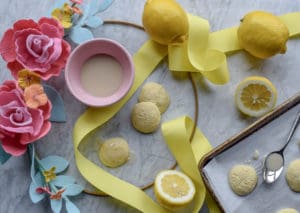 Soft Lemon Buttons