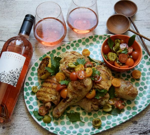 National Rosé Day! (And a tasty chicken recipe to enjoy with it!)