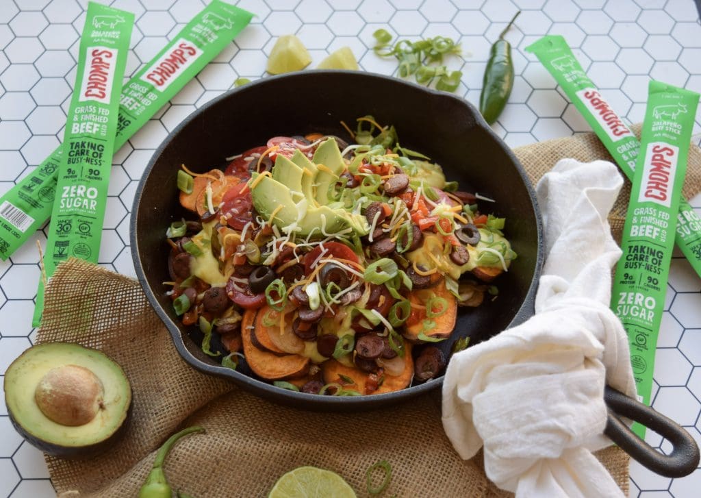 Keto Sweet Potato Nachos Drizzle Kitchen