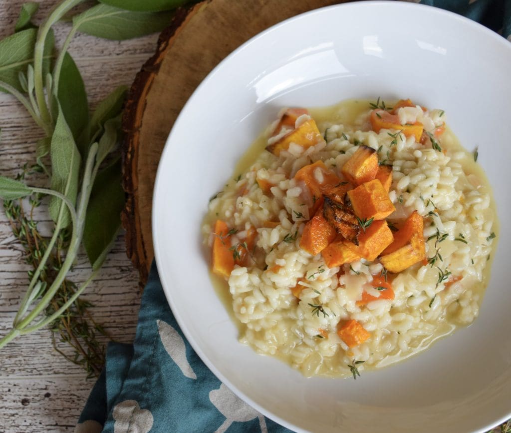 Roasted Butternut Squash Risotto – Drizzle Kitchen