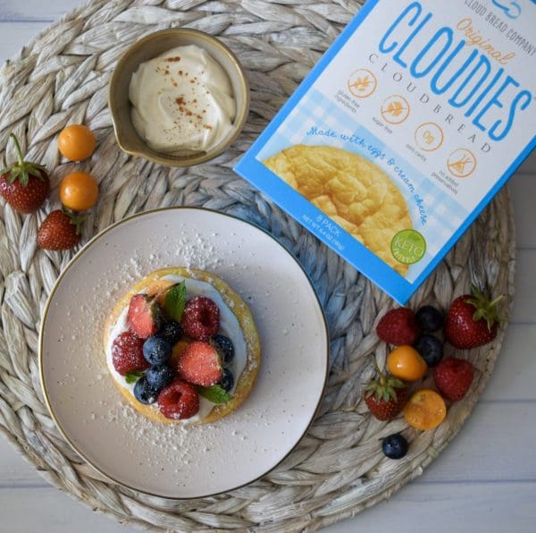 The Cutest Cloudies Breakfast Fruit Pizza