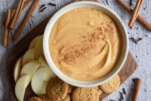 Whipped (High Protein!!) Pumpkin Cheesecake Dip